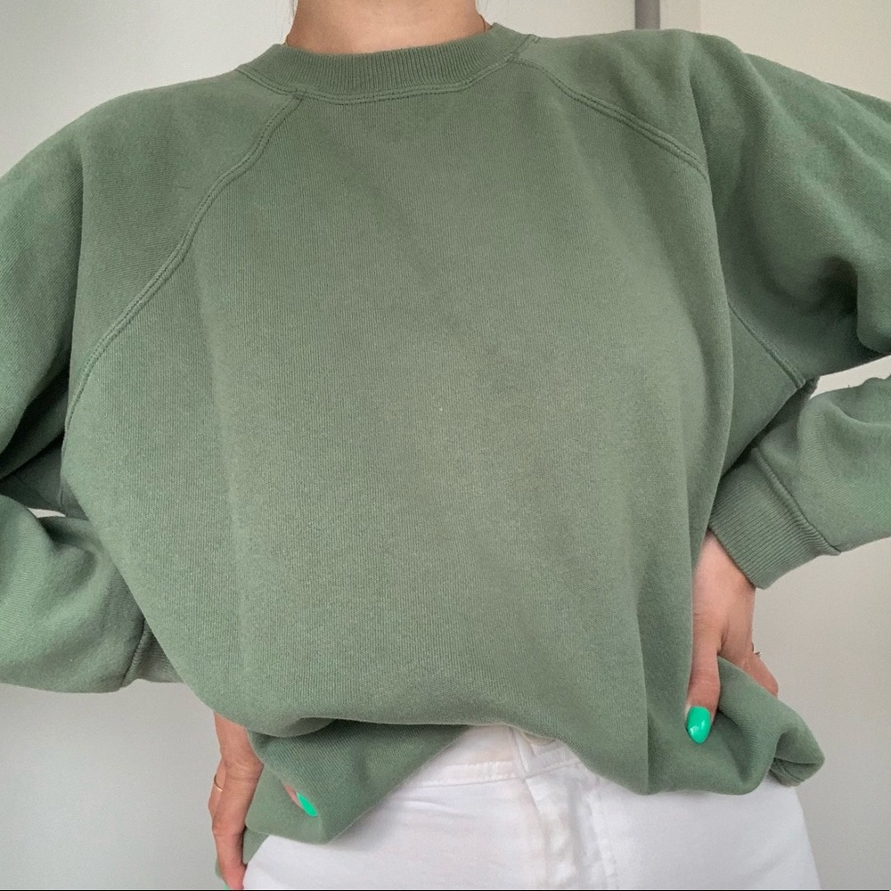 Vintage Green Crewneck